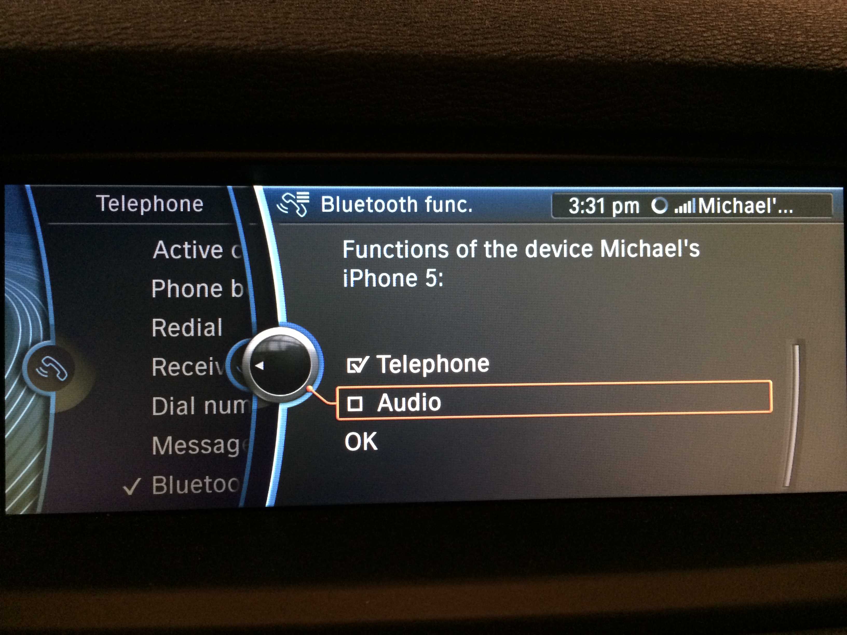 Iphone bluetooth audio in bmw #4