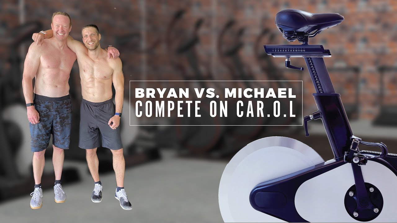 Bryan vs. Michael Compete on CAROL REHIT Bike