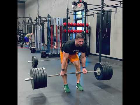 Michael deadlifting 505 pounds