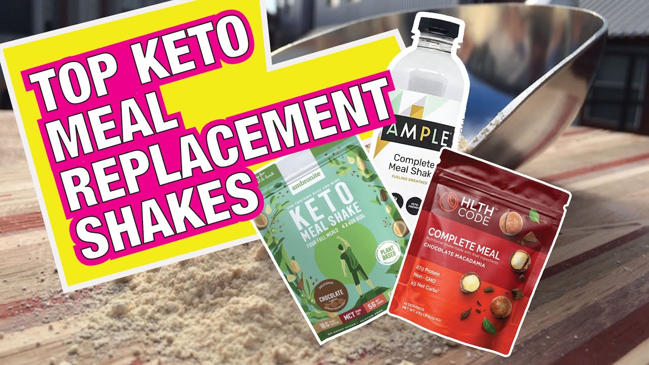 Best LOW-CARB Meal Replacement Shakes (Side-by-Side Comparison)