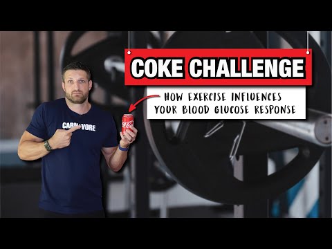 How Exercise Influences Your Blood Glucose Response [Coke Challenge]