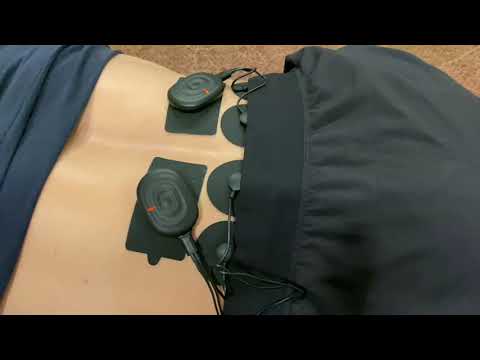 PowerDot 2.0 Smart Pain Relief on Lower Back