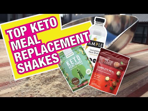 Best 4 KETO Meal Replacement Shakes [Low-Carb, Clean Ingredients]
