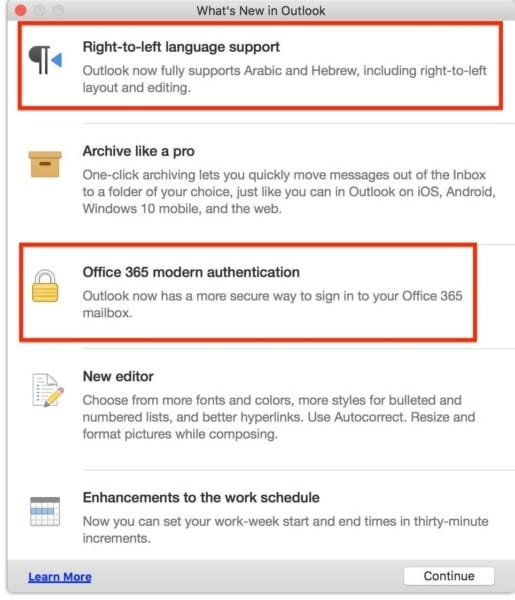 Outlook for Mac keeps asking for password of Office 365 account