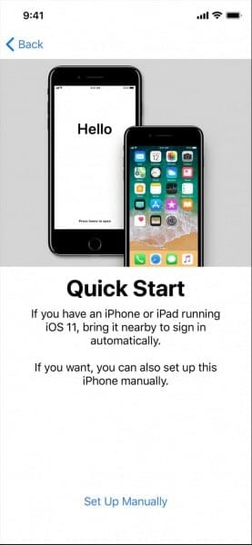 iOS 11 Quick Start
