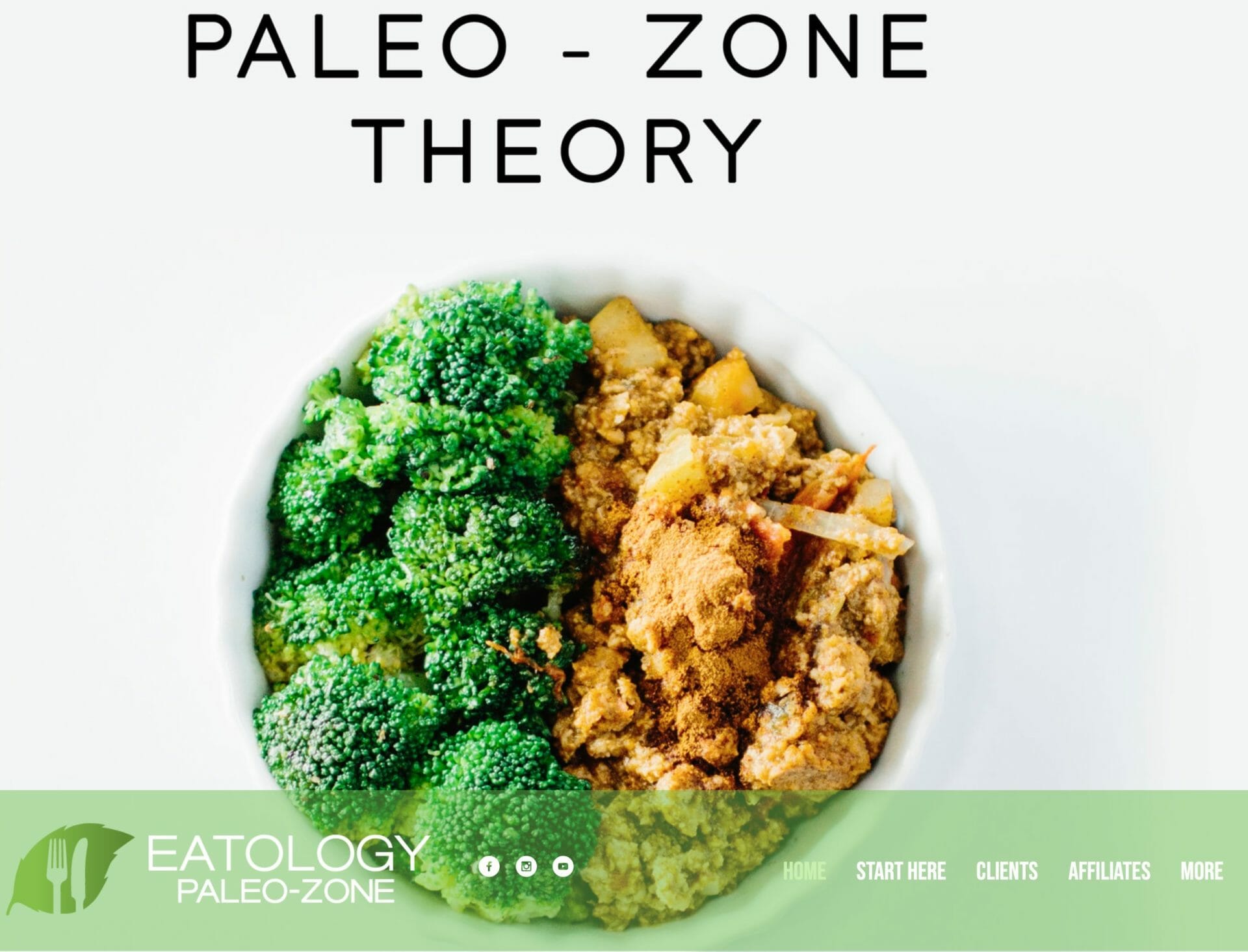 Eatology - Paleo - Zone Meal Delivery Service