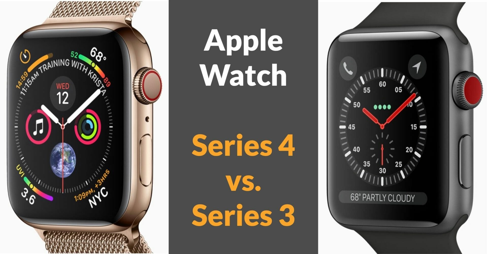 apple watch series 3 vs4