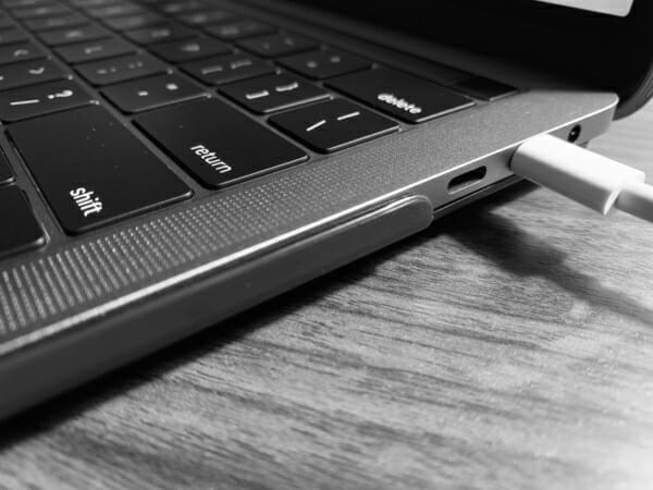 MacBook Pro case allows easy access to all ports
