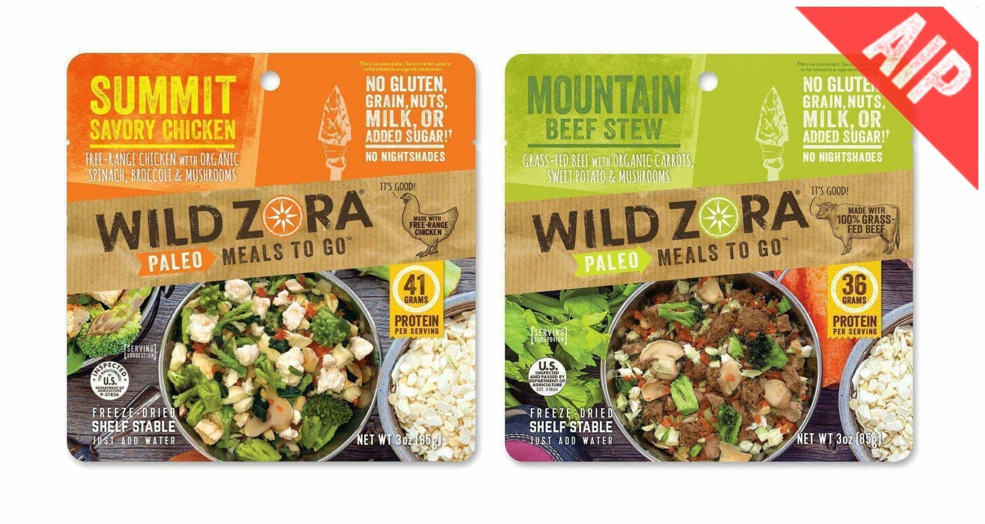 Paleo Meals To Go (Wild Zora) - Freeze-dried meals