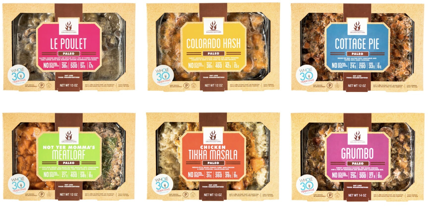 Grandcestors - Find those meals in grocery stores around the country