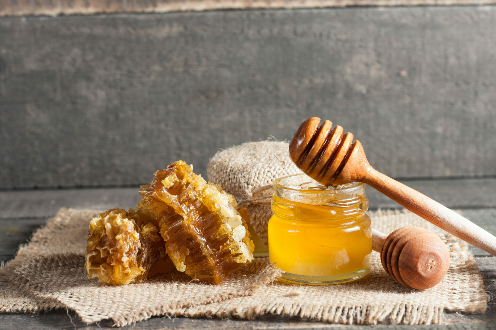 Honey raises your blood sugar slower than other sweeteners