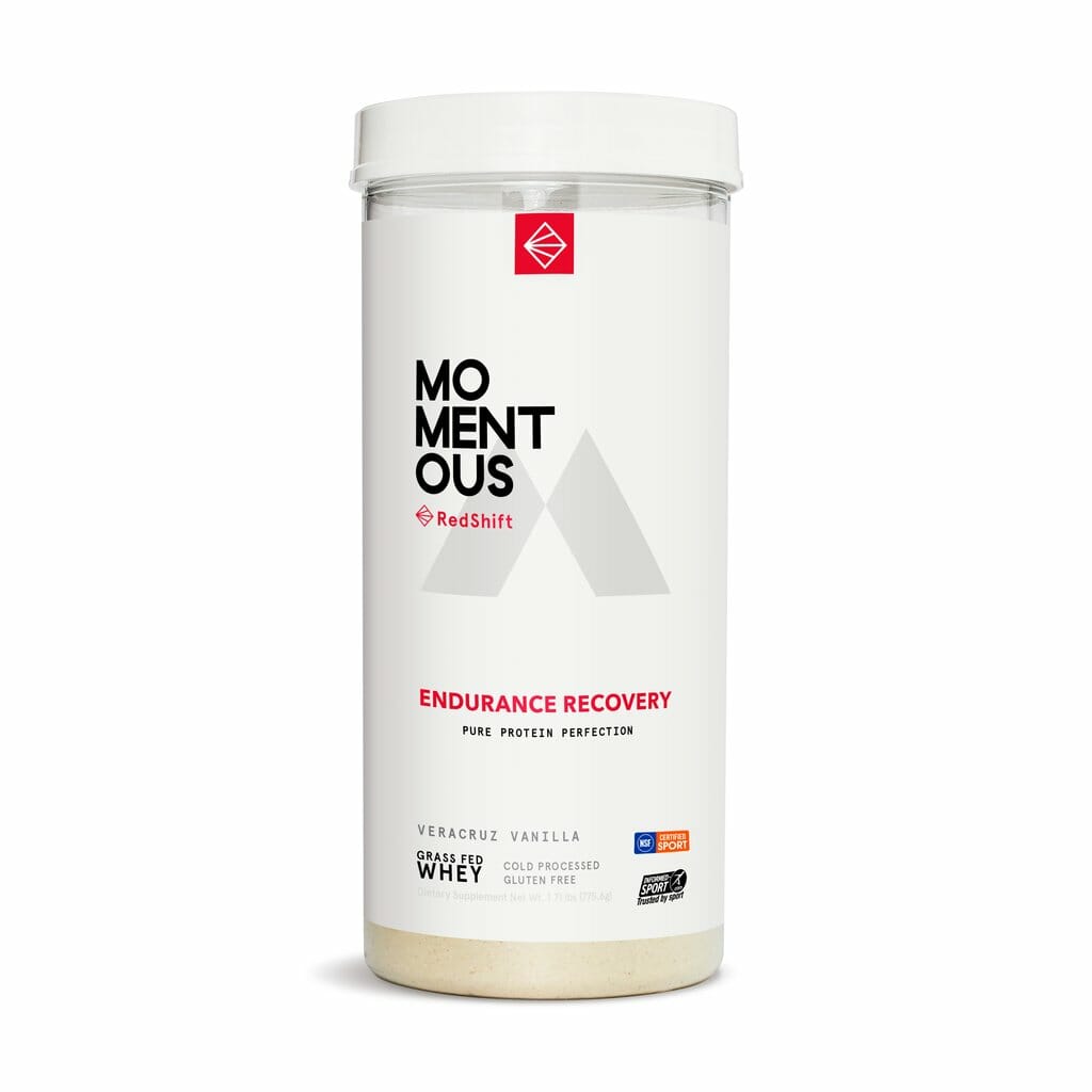 Momentous RedShift Endurance Whey Protein